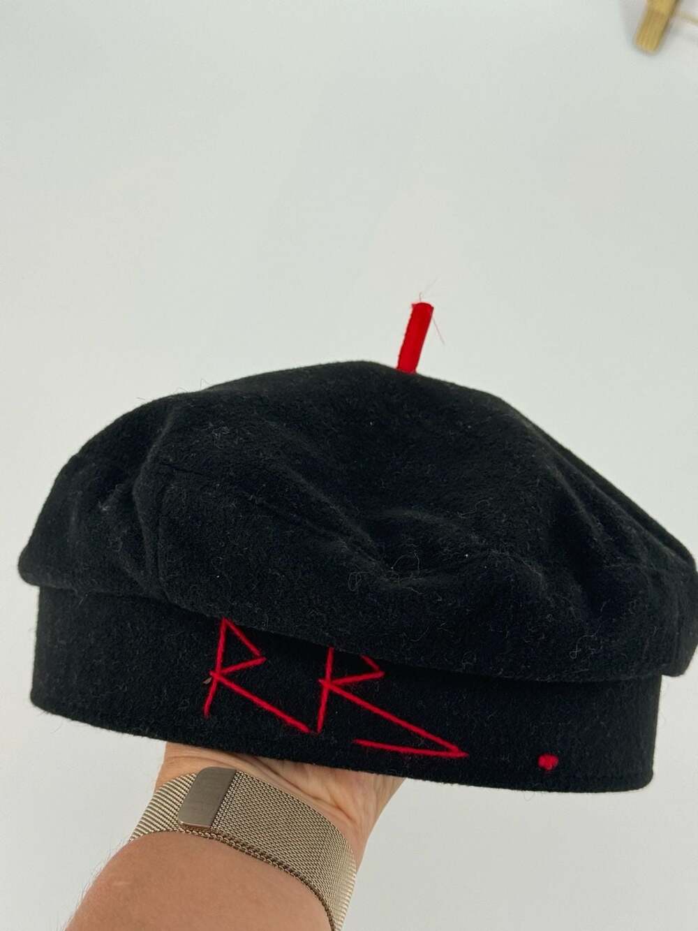 Ruslan Baginskiy embroidered-detail Cap Hat